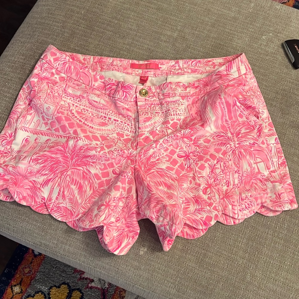Lilly p buttercup shorts 16